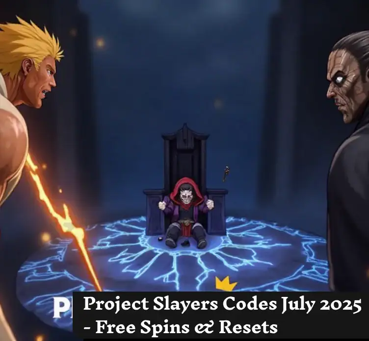 Project Slayers Codes July 2025 – Free Spins & Resets Featured Image