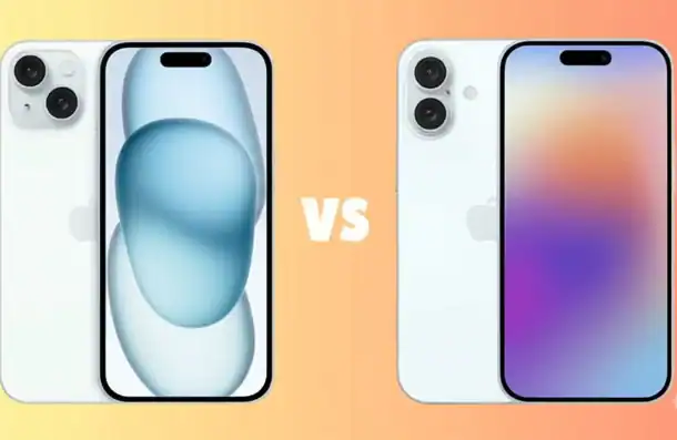 Comparison of iPhone 16 with iPhone 15