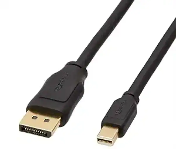 What distinguishes DisplayPort from Mini DisplayPort?
