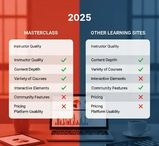 Evaluating MasterClass vs. Other Learning Sites in 2025