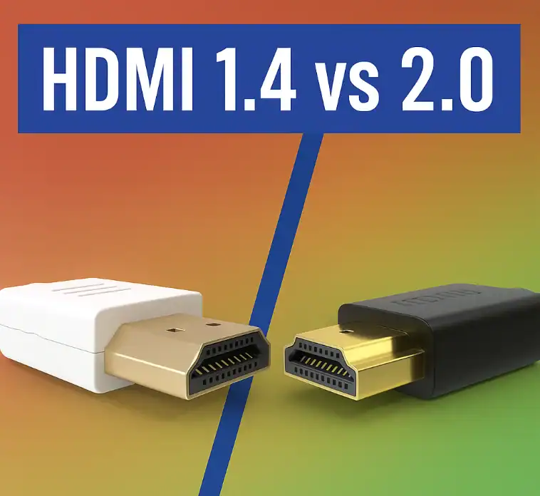 HDMI 1.4 vs 2.0: Complete Comparison Guide for 2025