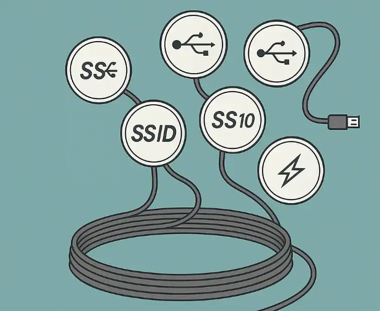 USB Port Symbols Guide: All Types & Meanings Explained