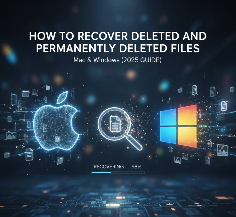 How to Recover Deleted and Permanently Deleted Files on Mac & Windows (2025 Guide)
