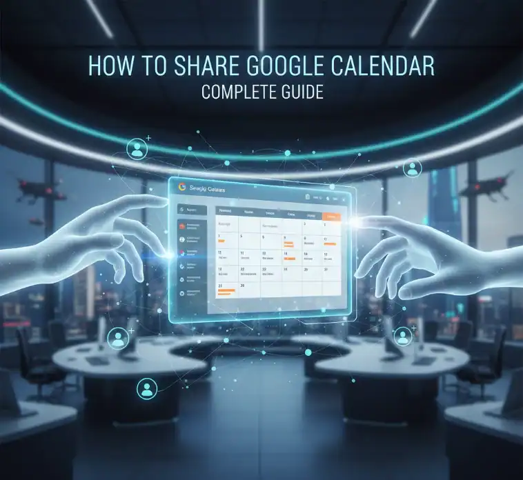 How to Share Google Calendar: Complete Guide 2025