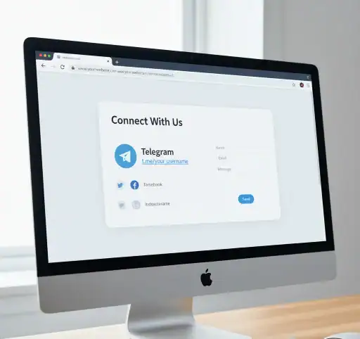 How to Share Your Telegram Profile Link on a Web Application