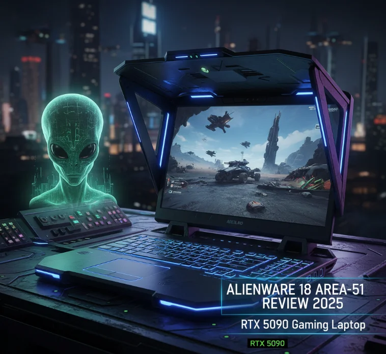 Alienware 18 Area-51 Review 2025: RTX 5090 Gaming Laptop