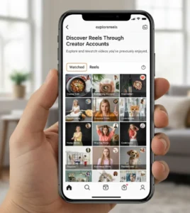Method 4: Discovering Reels Through Creator Accounts