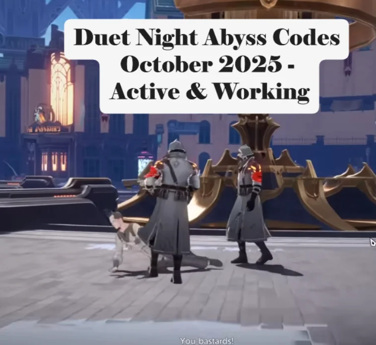 Duet Night Abyss Codes October 2025 – Active & Working