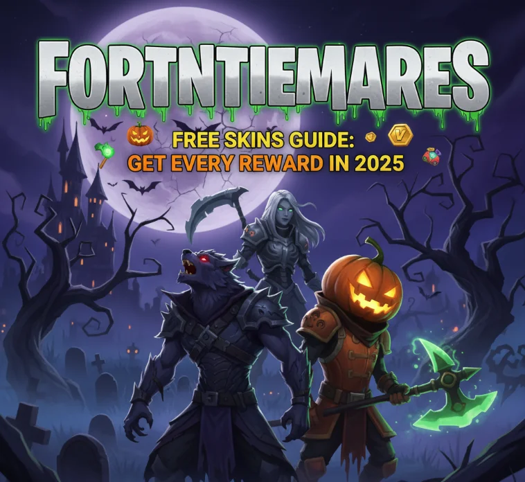 Fortnitemares Free Skins Guide: Get Every Reward in 2025 Featured Image