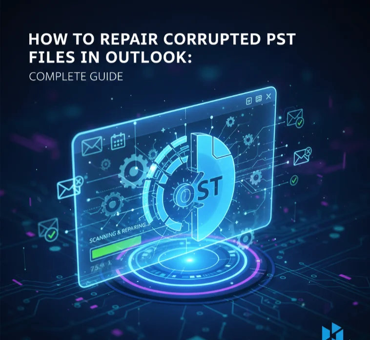 How to Repair Corrupted PST Files in Outlook: Complete Guide