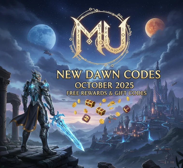 MU New Dawn Codes October 2025: Free Rewards & Gift Codes