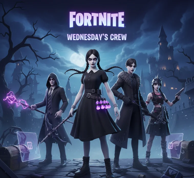 Wednesday Fortnite Skins: How to Get Them for Free