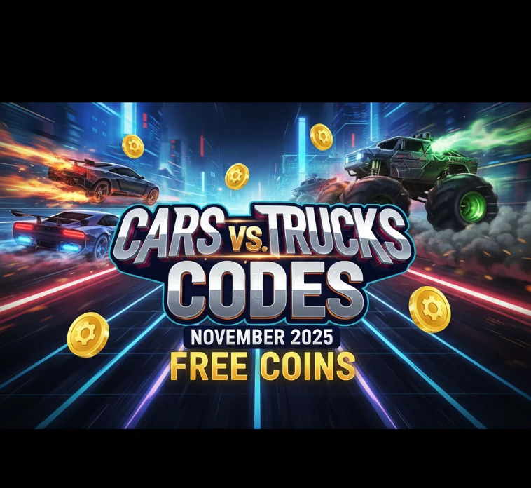 Cars vs Trucks Codes November 2025 (Free Coins) Featured Image