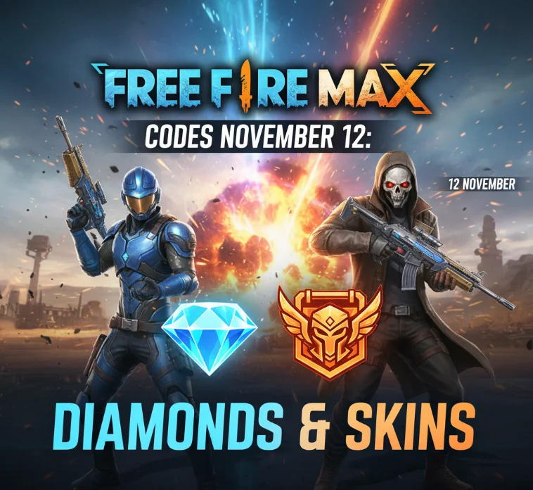 Free Fire MAX Codes November 12: Diamonds & Skins Featured Image